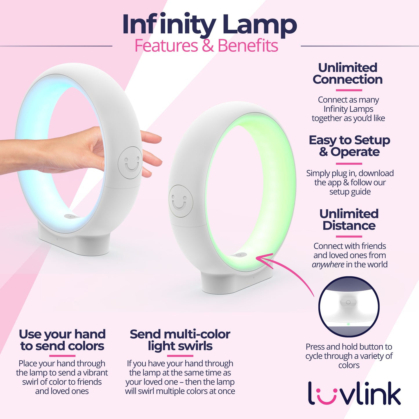 Infinity Lamp | LuvLink Canada