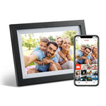 Digital Photo Frame – 10.1" Black Wood | LuvLink Canada