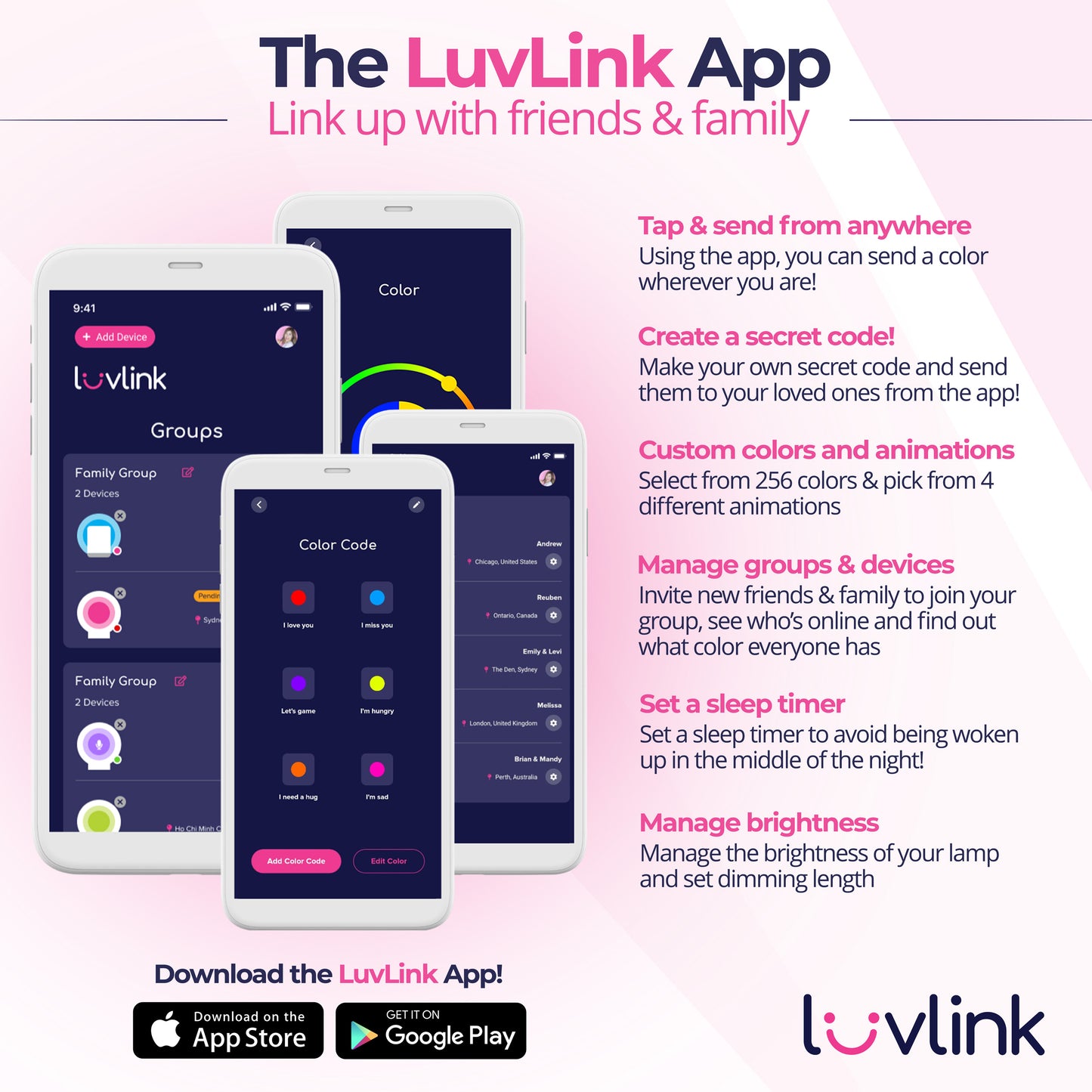 Modern Home Lamp | LuvLink Canada