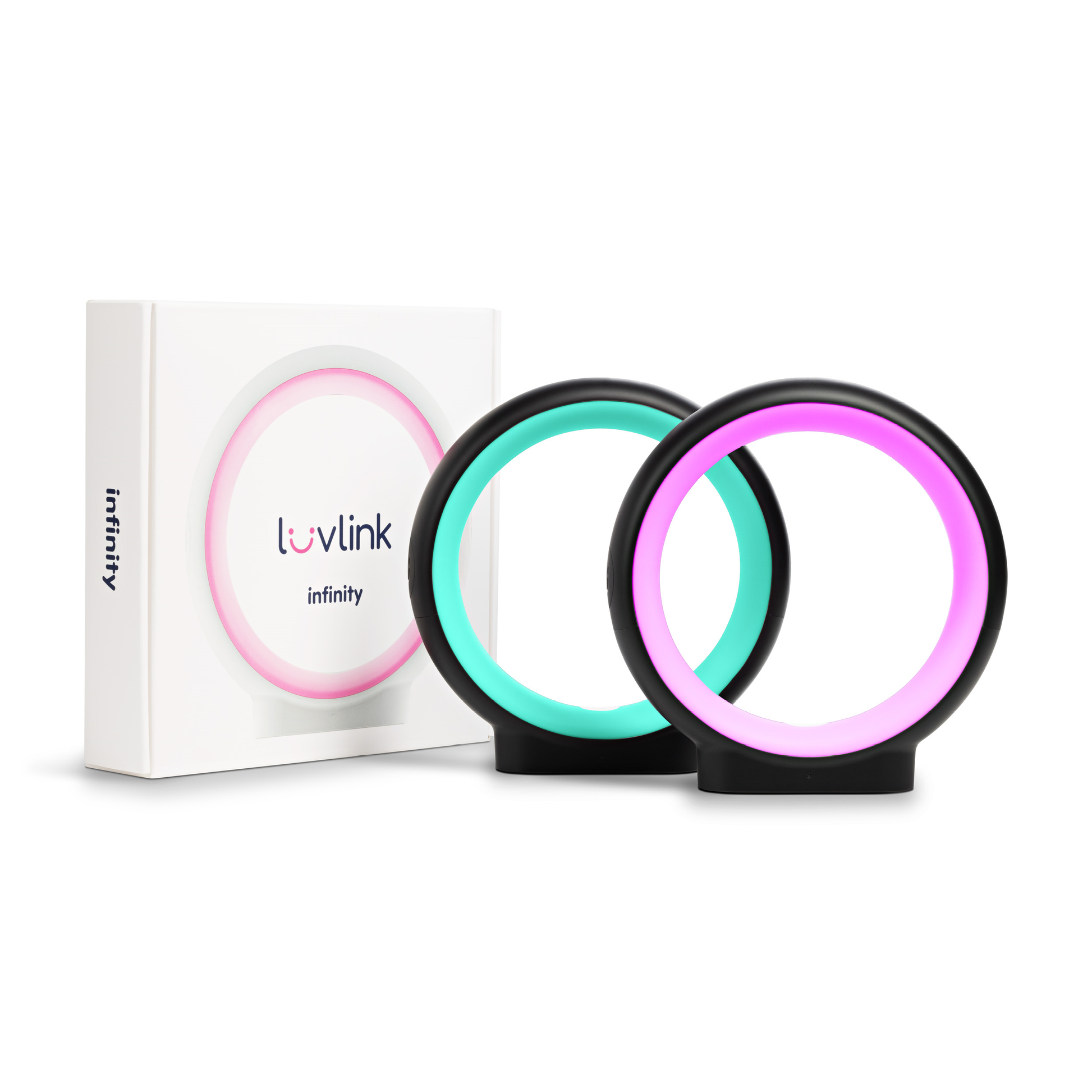 Infinity Lamp – Infinity / Black / Set of Two | LuvLink Canada