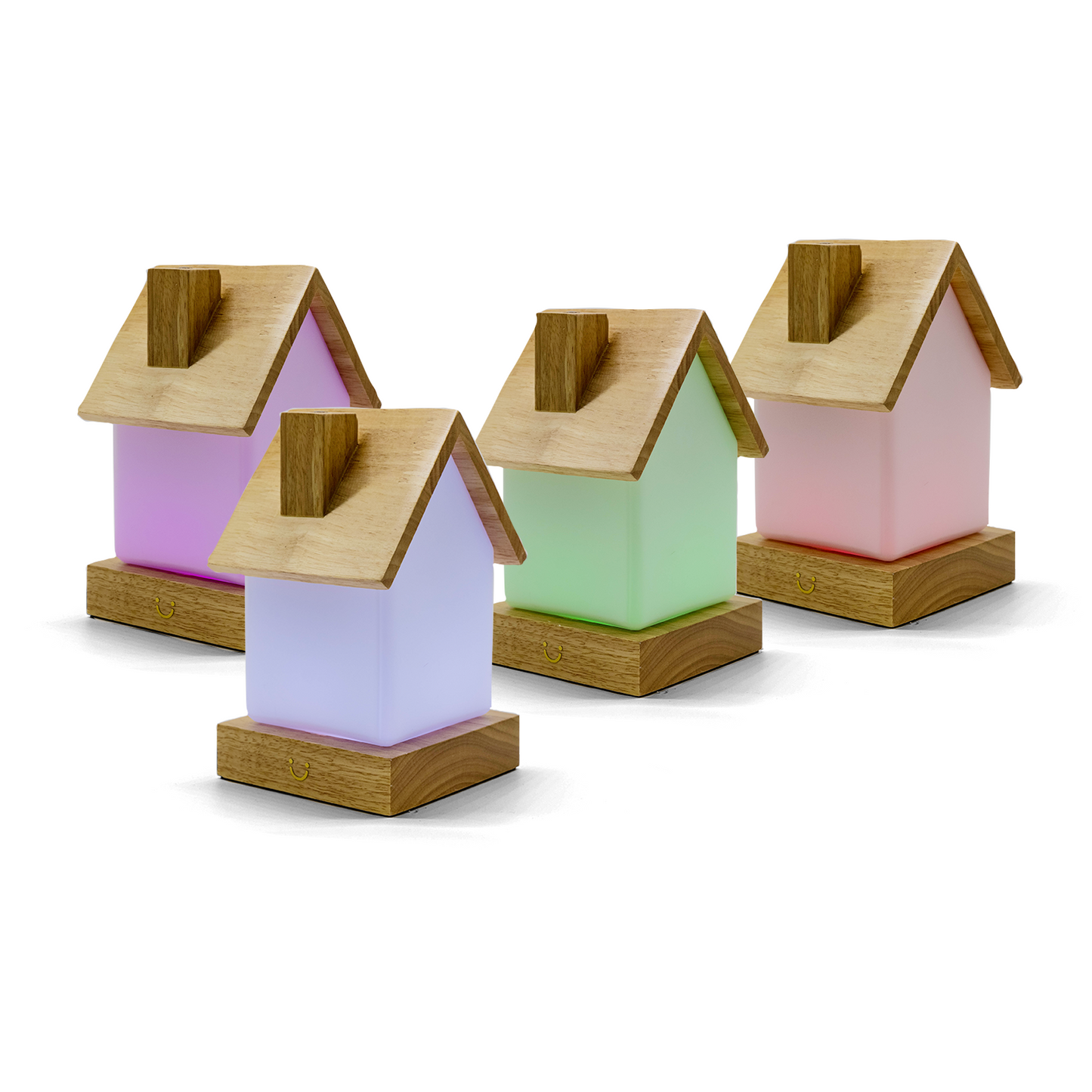 Modern Home Lamp – Natural / Set of Four | LuvLink Canada
