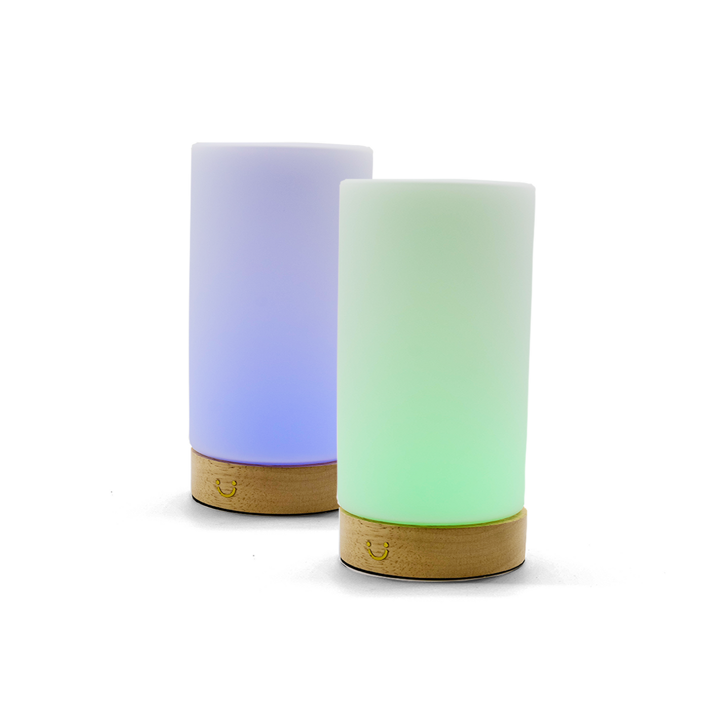 Modern Cylinder Lamp – Natural / Set of Two | LuvLink Canada