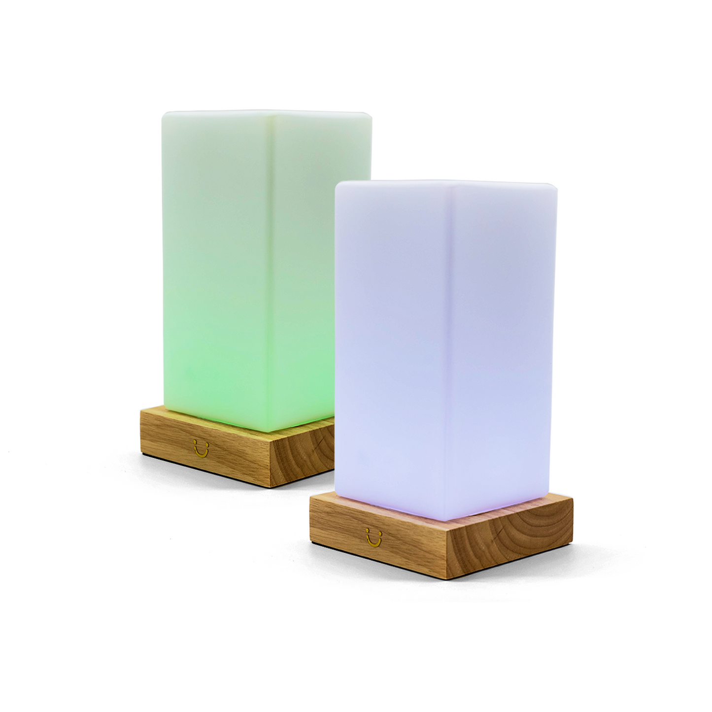 Modern Tower Lamp – Natural / Set of Two | LuvLink Canada